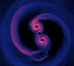 New Simulation Sheds Light on Spiraling Supermassive Black Holes