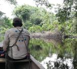 Travelling to a peatland area with the Urarina.